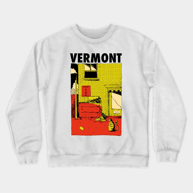 Vermont Crewneck Sweatshirt by popcornpunk